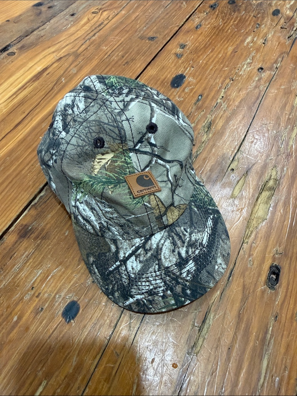 Carhartt Baby Camouflage Cap in Green and Brown
